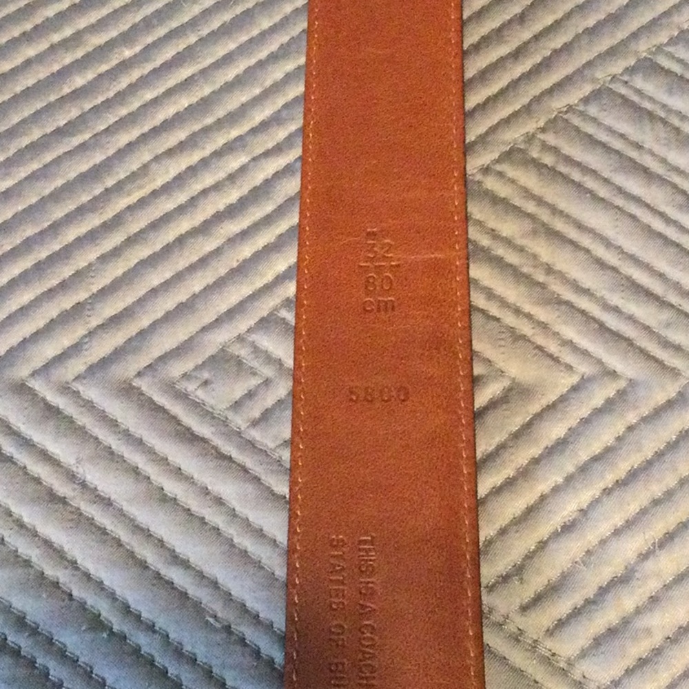 Coach belt - Picture 5 of 5